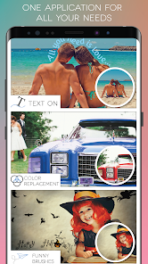 Fotogenic: общий набор инструментов Text On Path, Color Replacement и Funny Brushes
