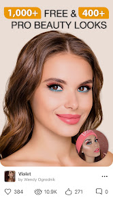 Готовые образы и стили макияжа в Perfect365