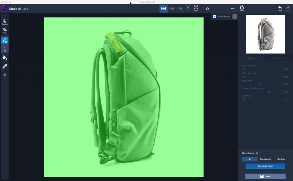 Topaz Mask AI