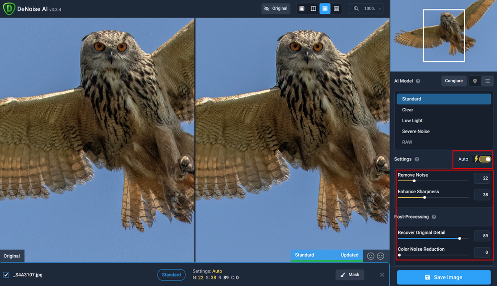 Topaz DeNoise AI