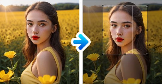 Инструмент Crop Picture в AnyMaking