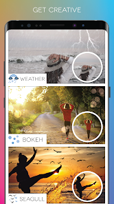 Fotogenic: Weather, Bokeh и Seagull