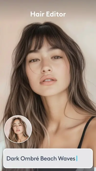 Hair Editor в Facetune