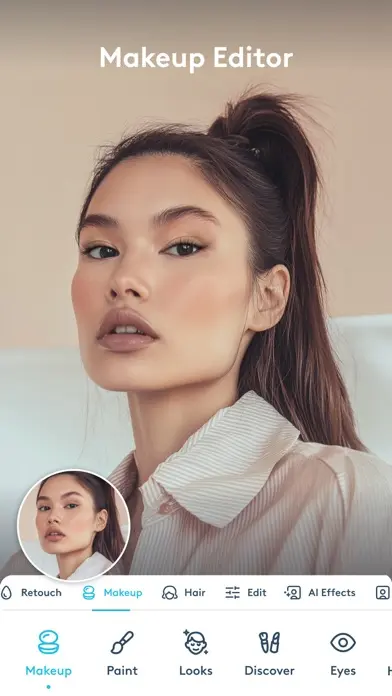 Makeup Editor в Facetune
