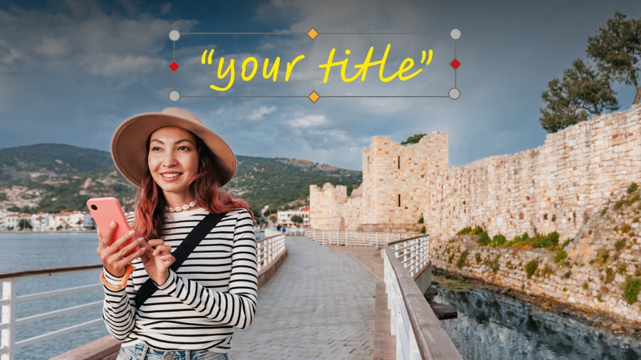 Титры и подписи в MAGIX Photostory Deluxe