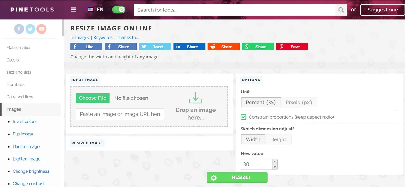 PineTools Image Tools